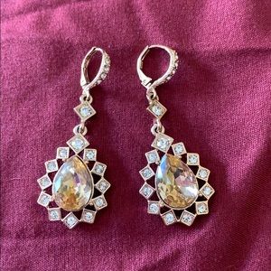 Givenchy Rose Gold Costume Earrings